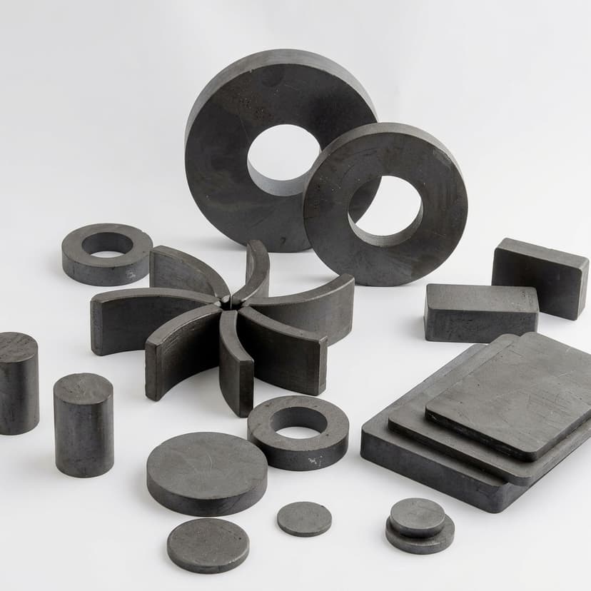 Precision machined SmCo arc segments