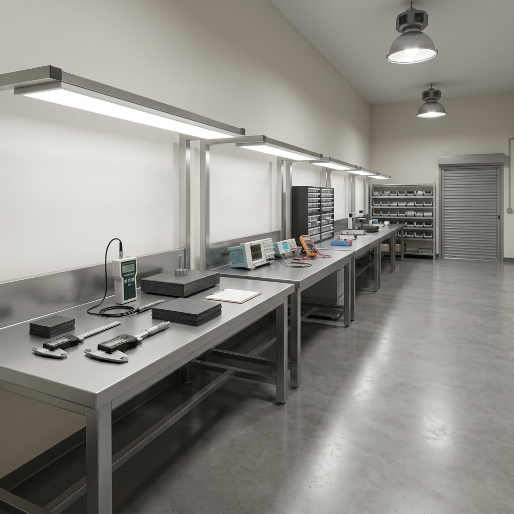 Quality control and testing laboratory